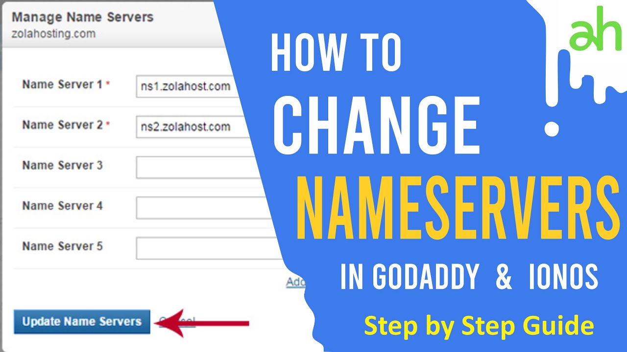 How To Change/ Use Custom Nameservers (DNS) | AH Official