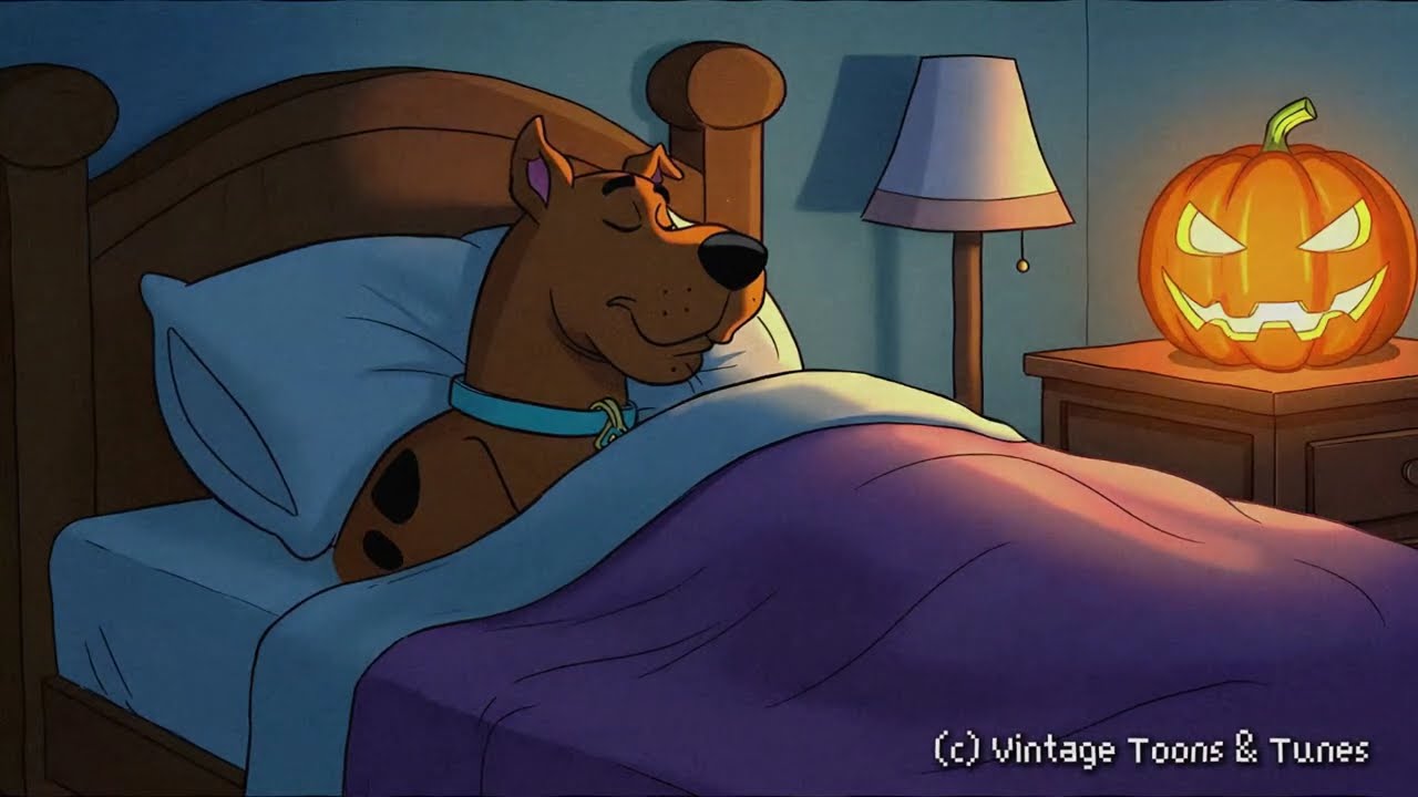 It's Halloween, the Window is Open, and Scooby Doo Quietly Plays in the Background