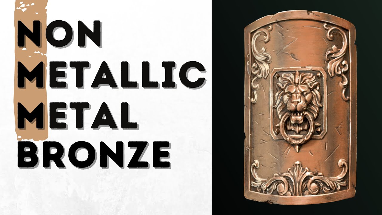 Dipingere uno SCUDO DI BRONZO con il Non Metallic Metal (NMM bronze)