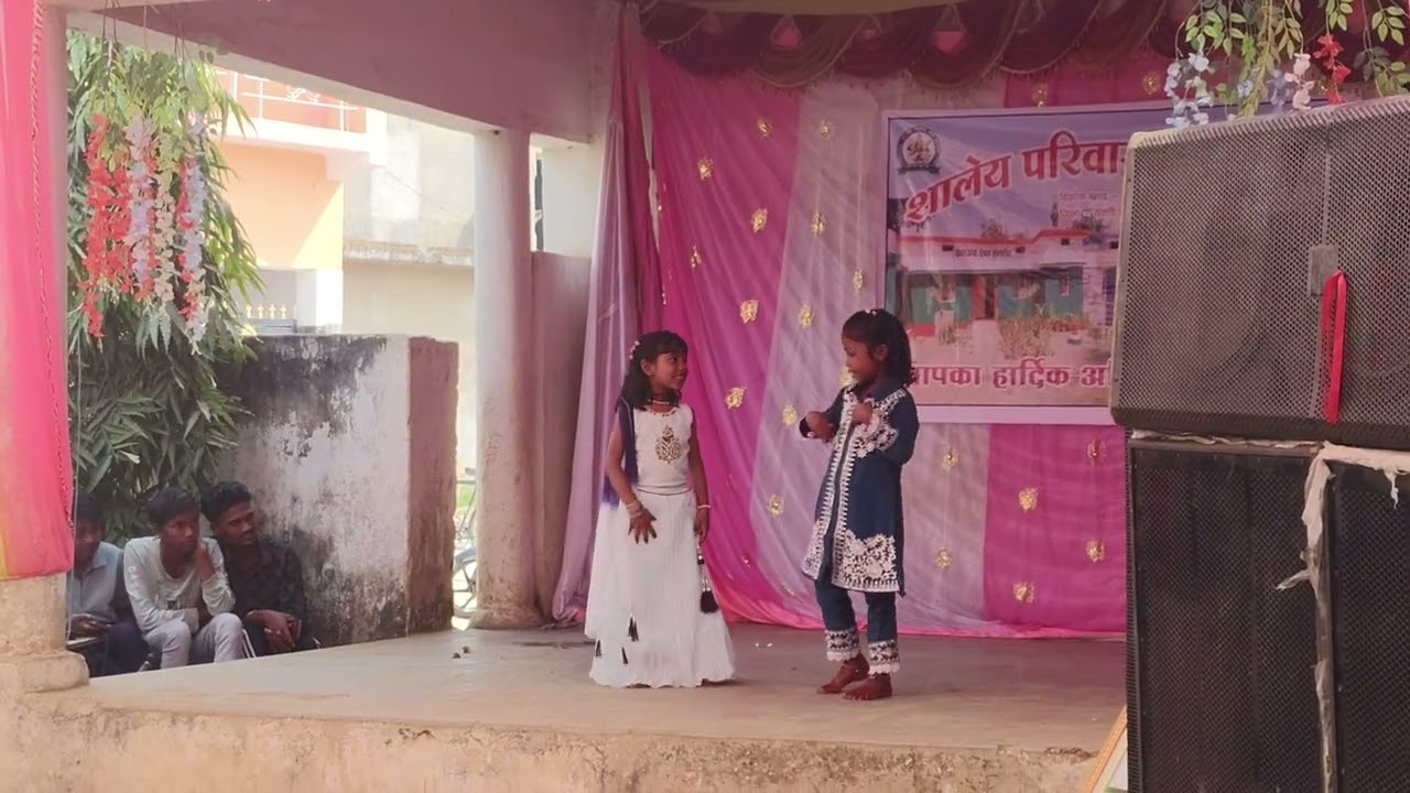 School performance gulabi sharara 