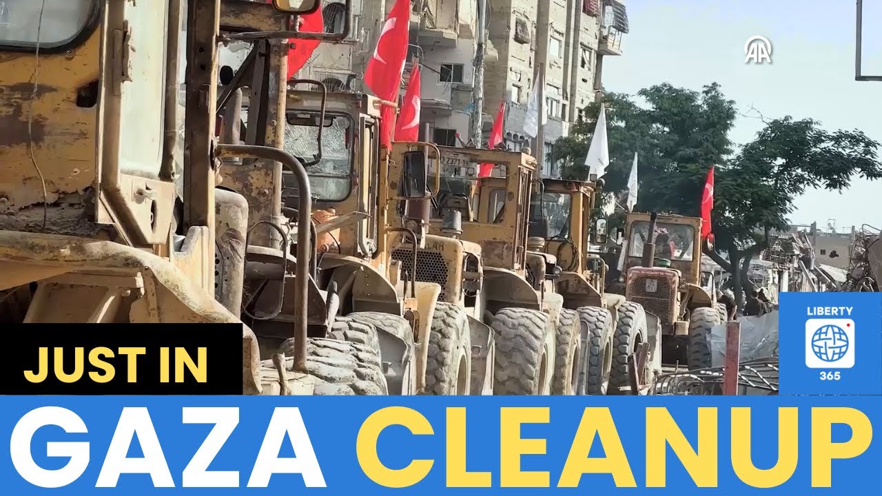Rozpoczyna się odbudowa Gazy: Turecka IHH usuwa gruzy po zniszczeniach