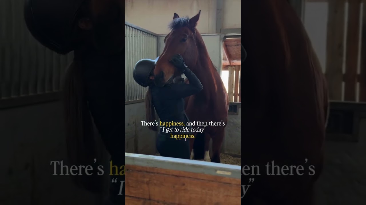 Every day, I dream of more saddle time