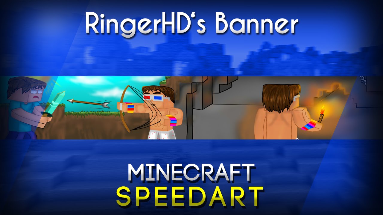 Minecraft SpeedArt: RingerHD's Banner