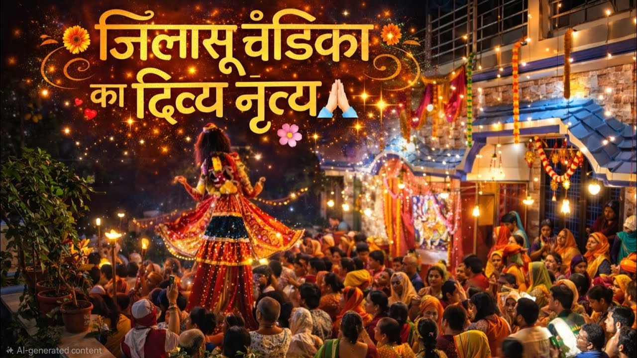 Dehradun Mai Dekha Jilasu Chandika Ka Divya Nritya 🔥🙏🏻Bhakti Aur Josh Ka Mahaul🌸✨