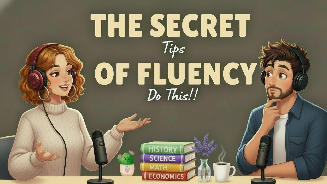 The Secret Of Fluency | Speak English Smoothly Like A Natural Speaker | Beginners