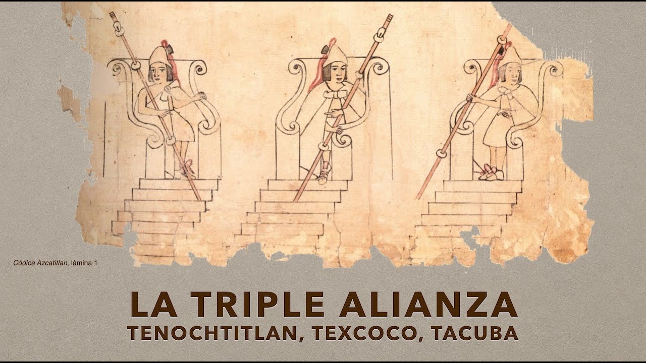 La Triple Alianza: Tenochtitlan, Texcoco y Tacuba