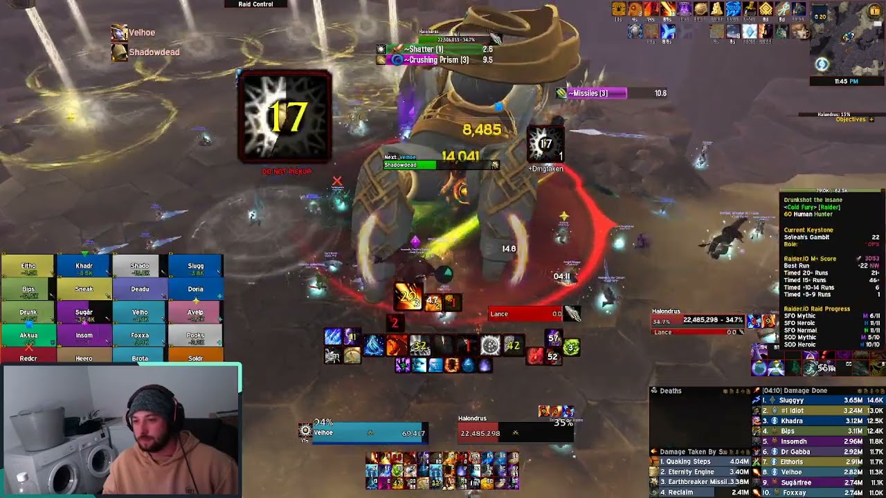 Mythic Halondrus Fire Mage Night Fae SKB Kindling