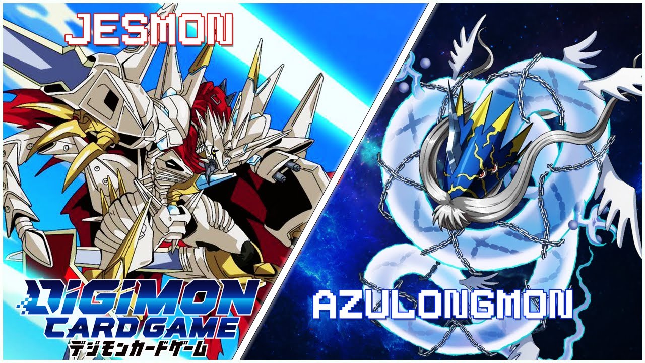 Jesmon vs Azulongmon (Blue Hybrid) | Digimon TCG 2020