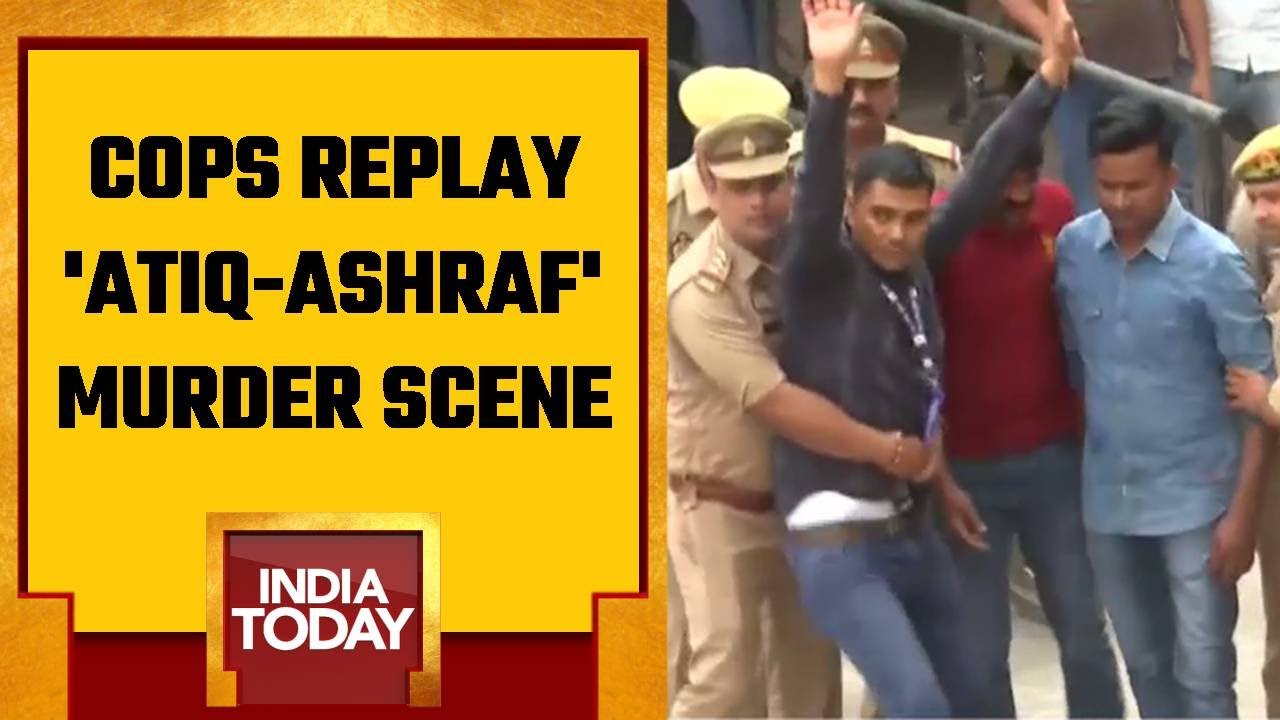 Atiq-Ashraf Murder Case: SIT Recreates Crime Scene In Prayagraj, Judicial Panel Conducts Probe