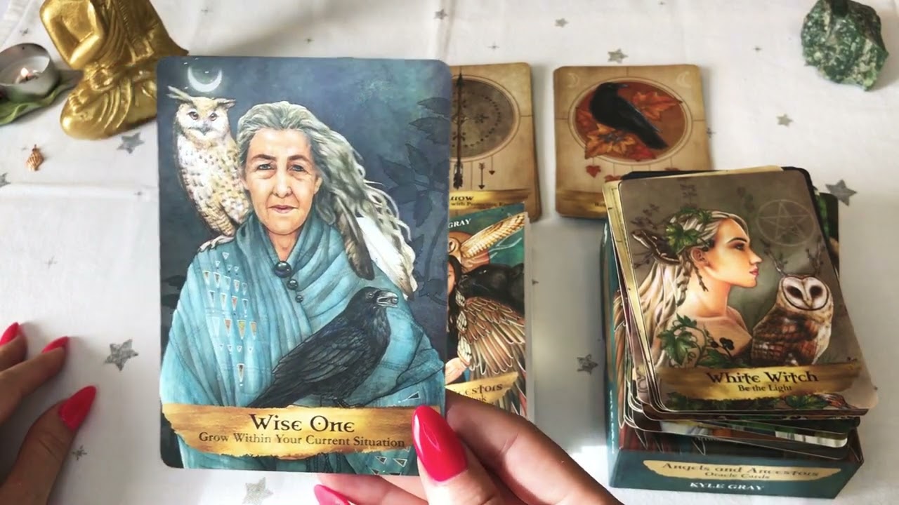 🕯✨Angels and Ancestors oracle deck review & PICK A CARD READING &ldquo;What message they have for you&rdquo;✨🕯