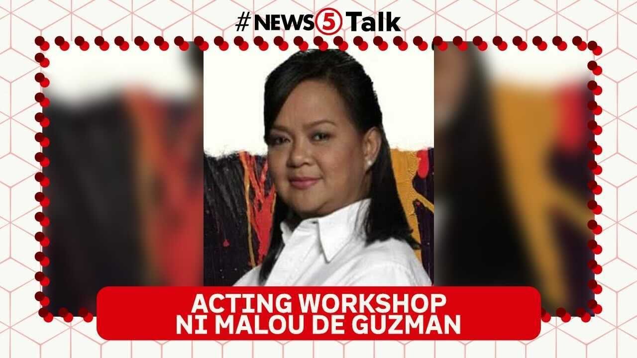 Malou de Guzman, may acting workshop