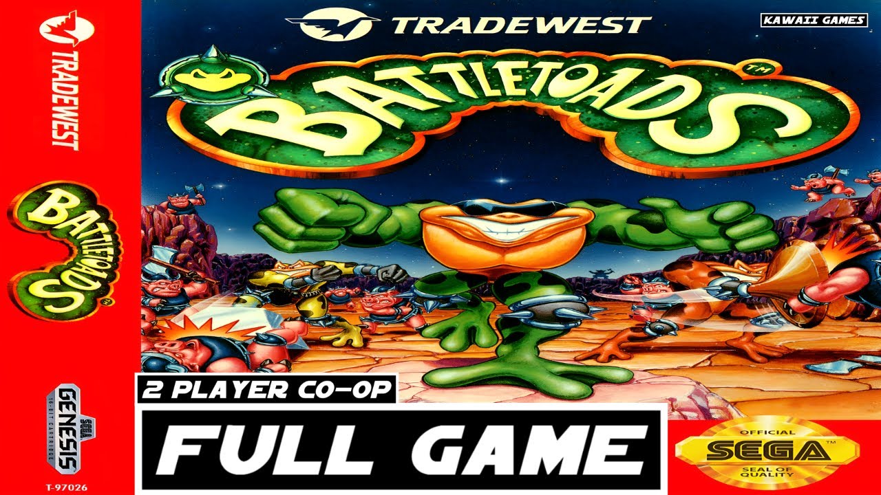 Battletoads 2 PLAYER CO-OP [SEGA GENESIS/MEGA DRIVE] Gameplay Walkthrough FULL GAME [4K60ᶠᵖˢ🔴]