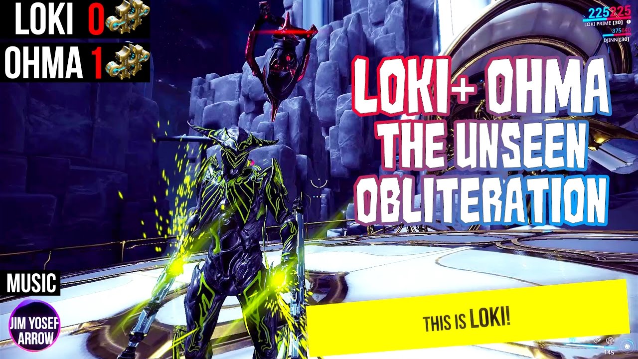 Warframe - Loki + Ohma The Unseen Obliteration