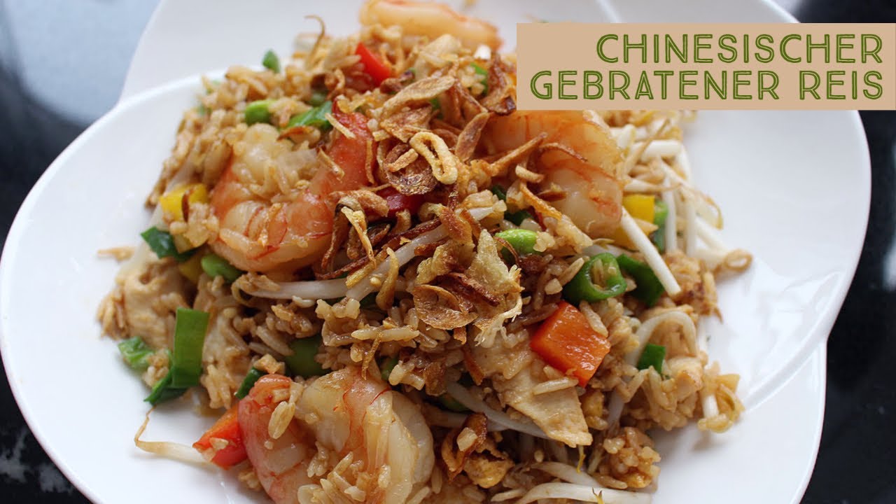 GEBRATENER REIS (chinesisch) | Cơm chiên | Tam's Cooking
