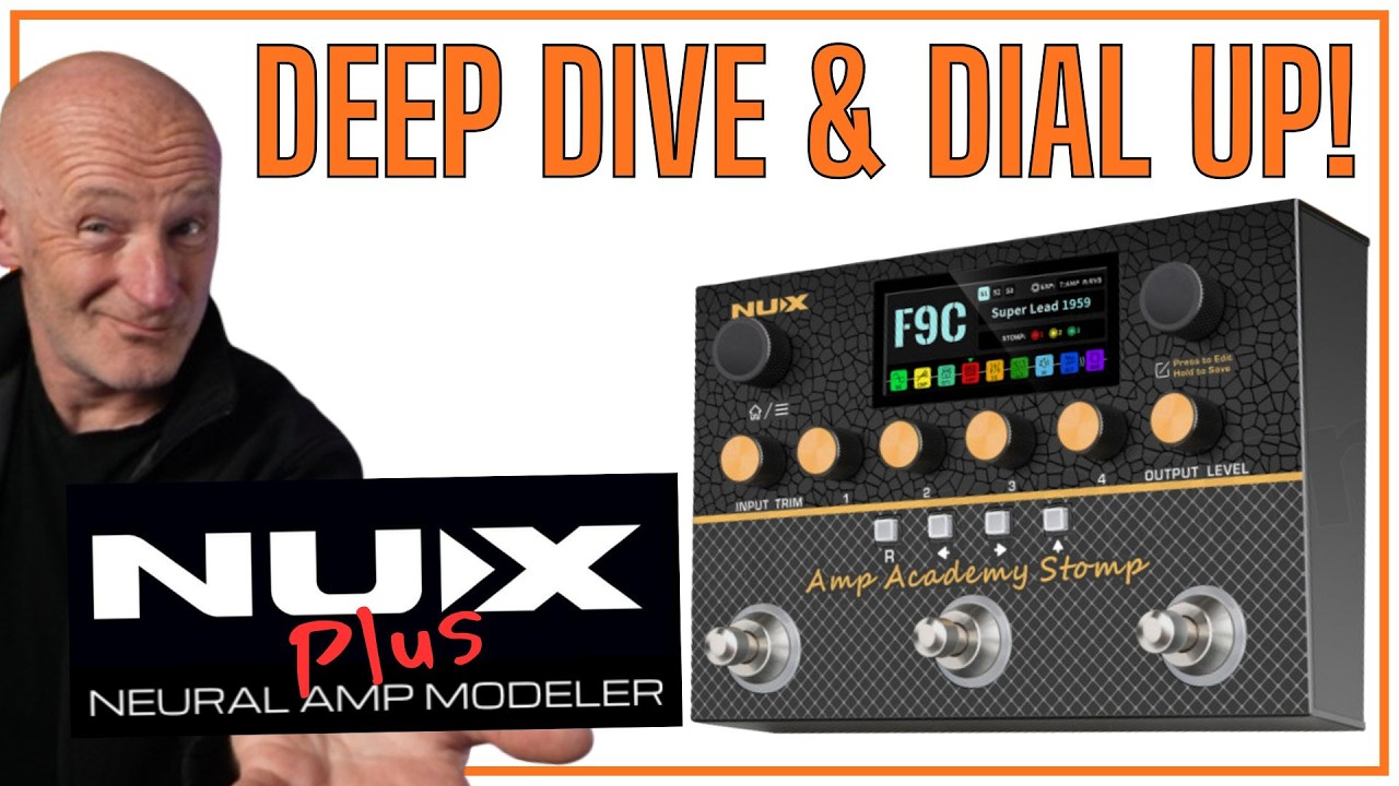NUX AMP ACADEMY STOMP - MEGA DEEP DIVE и DIAL UP