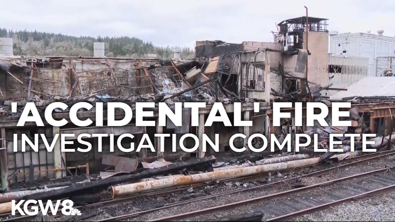 Cause of fire at old Blue Heron paper mill in Oregon City revealed