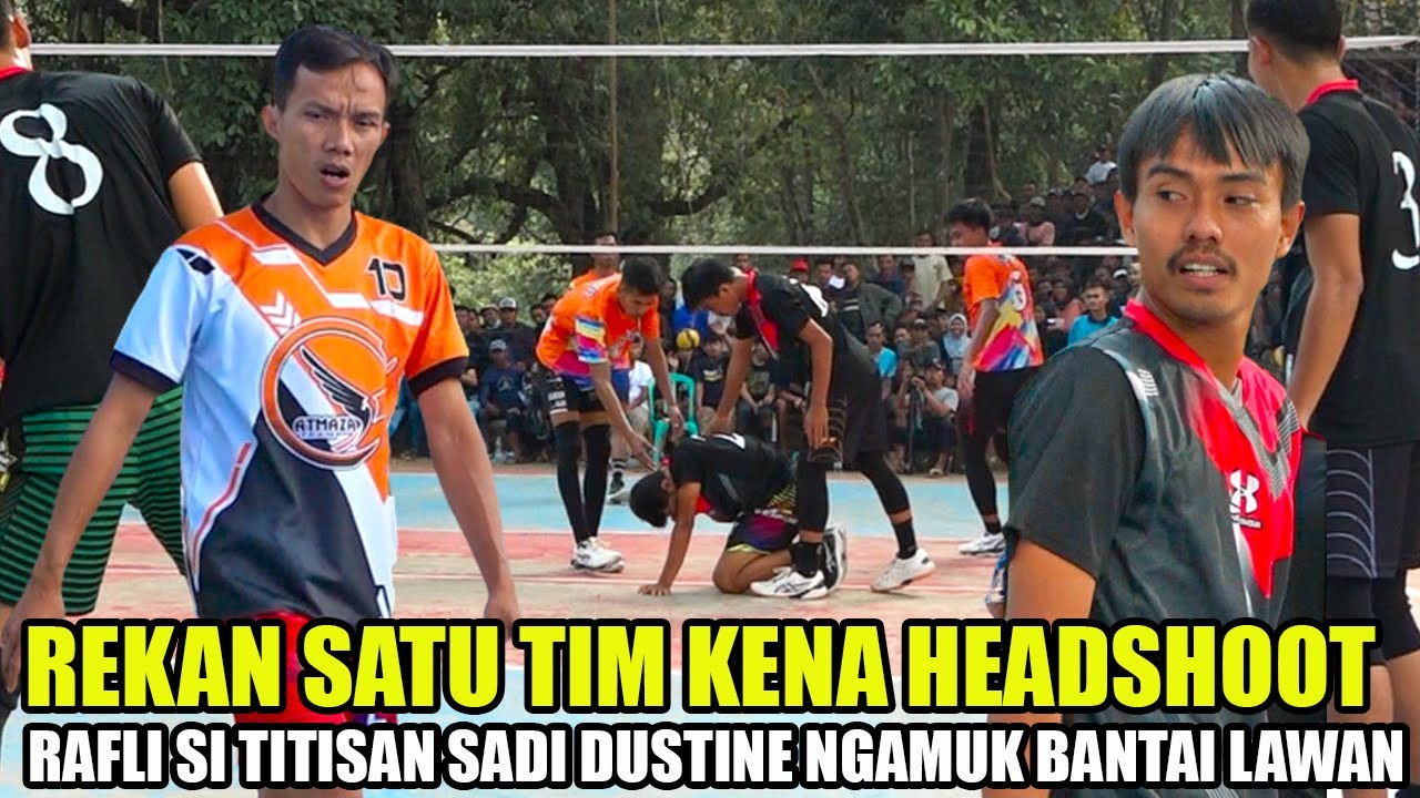 SQUAD RAFLI SUBANG GAK ADA OBAT, VARIASINYA BIKIN LAWAN KETETERAN | VOLI TERBARU SARI MADU CUP