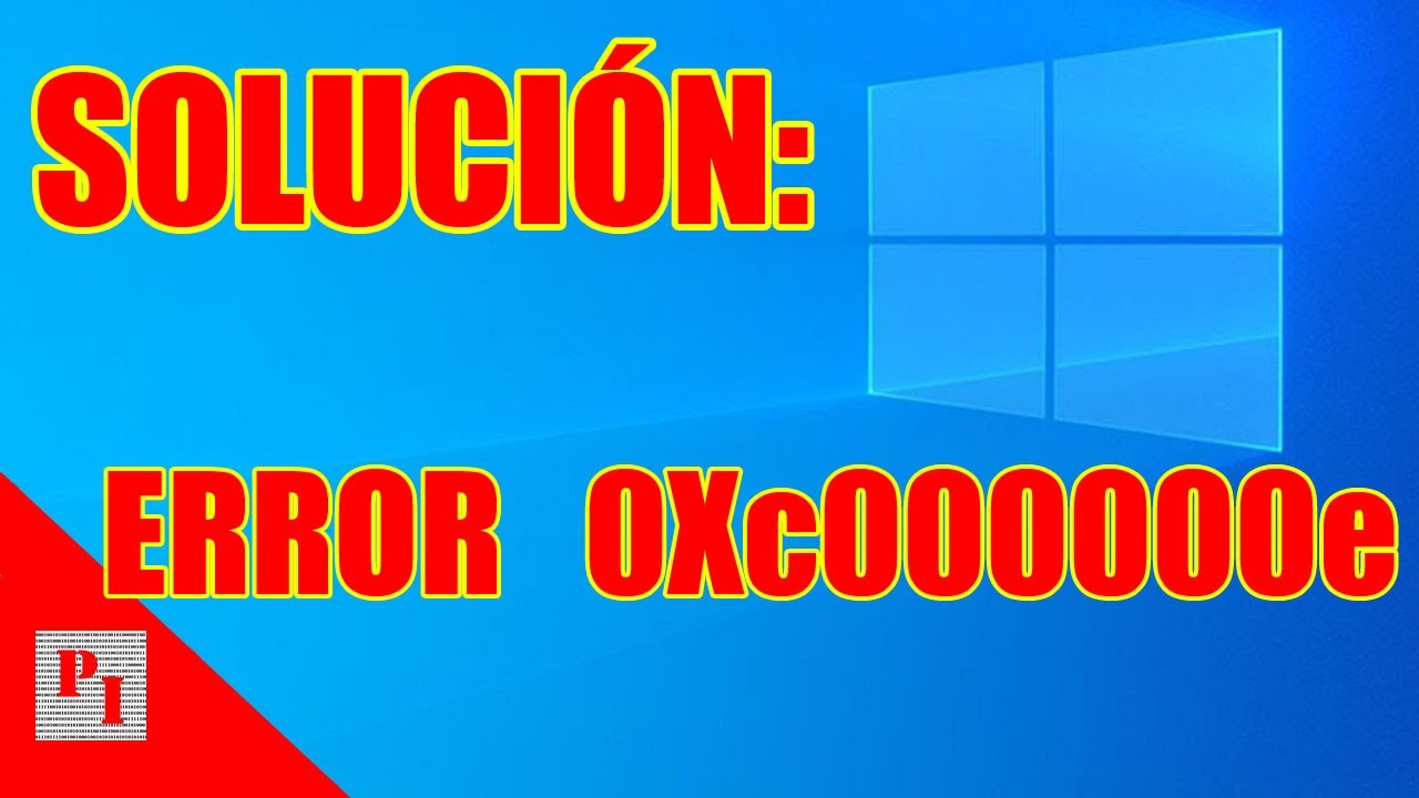 🛠 RESOLVER error 0xc000000e WINDOWS 10 no inicia.