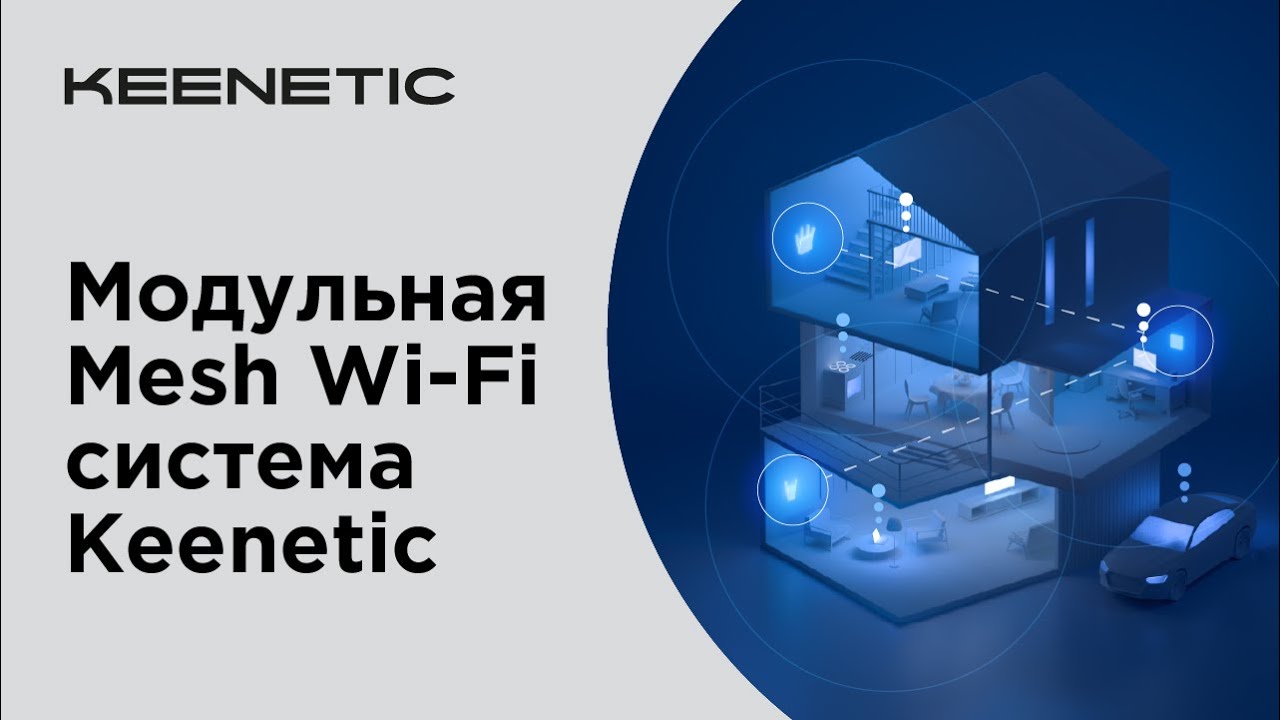 Модульная Mesh Wi-Fi-система Keenetic