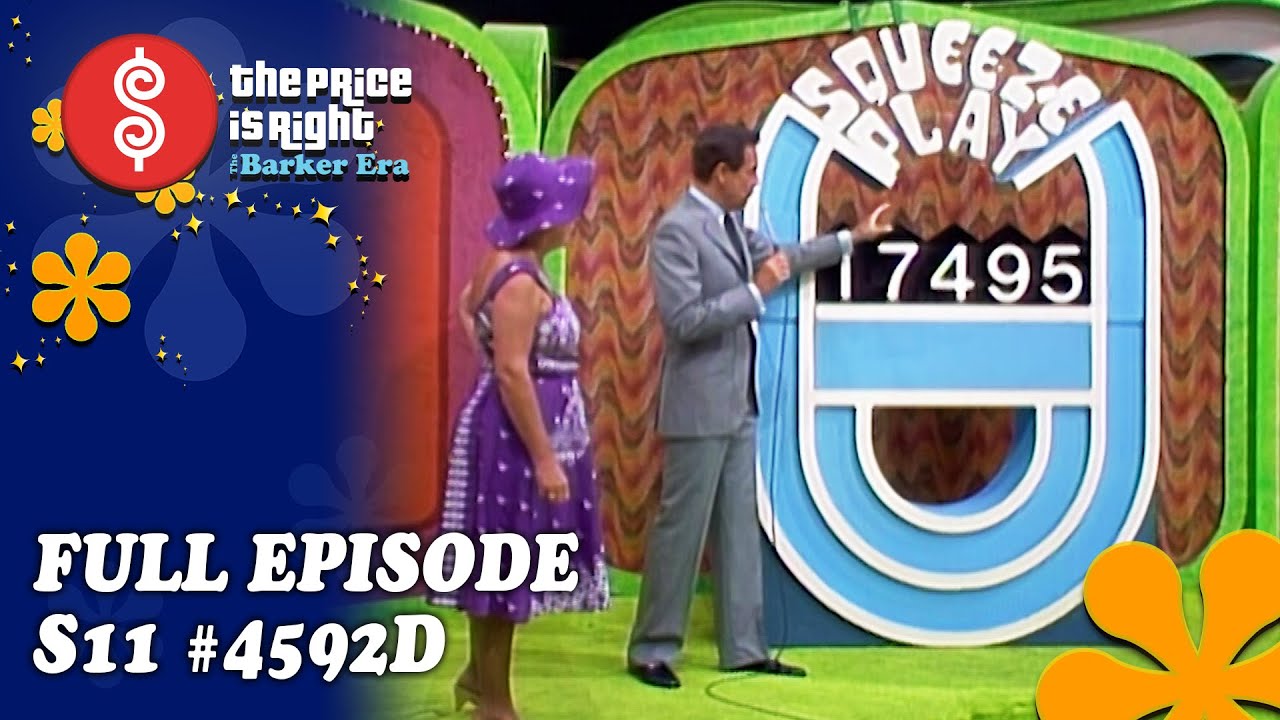 The Price Is Right with Bob Barker FULL EPISODE September 21, 1982 | 9/21/82 | 4592D