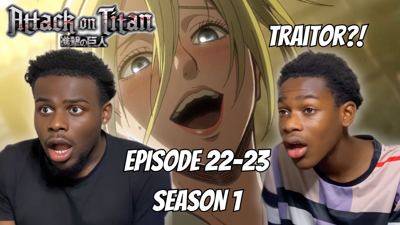 THE TRUTH BEHIND THE FEMALE TITAN 😱 | ANIME BROTHERS React to Attack On Titan Episode 22-23 Season 1