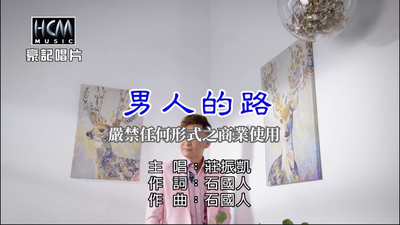 莊振凱-男人的路【KTV導唱字幕】1080p HD