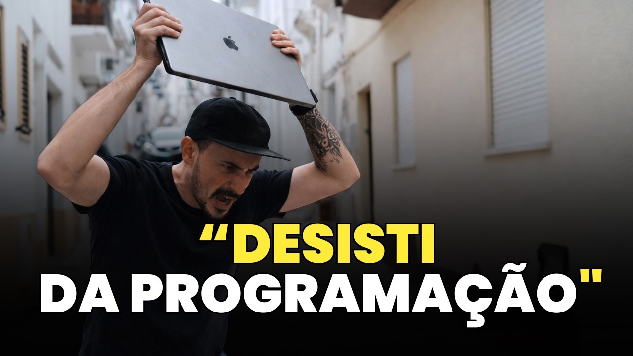 Cansei de esconder a realidade na vida de um programador