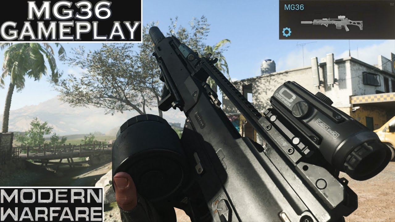 Modern Warfare MG36 (Holger-26) Gameplay