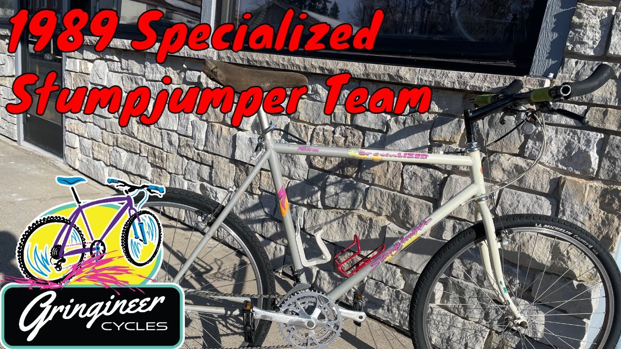Винтажный горный велосипед Specialized Stumpjumper Team 1989 года. Тюнинг.