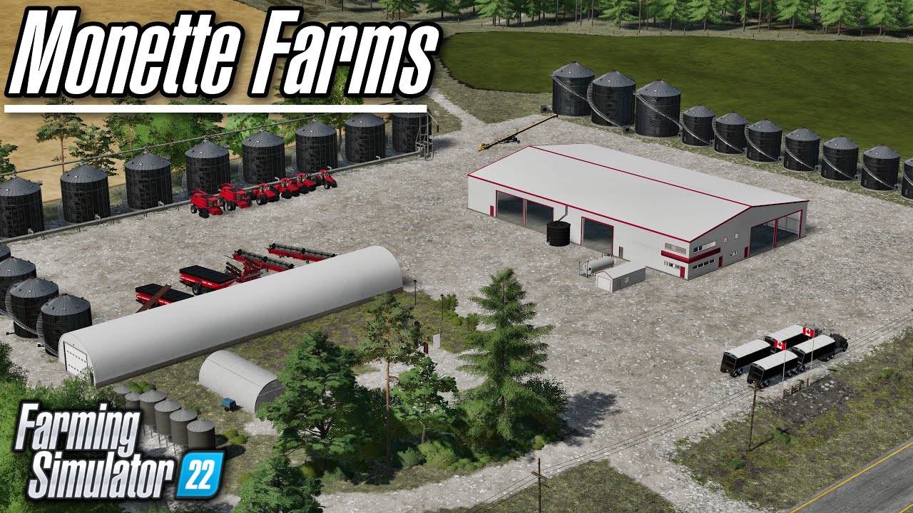 Map Tour - Monette Farms (by Mappers Paradise) | Farming Simulator 22