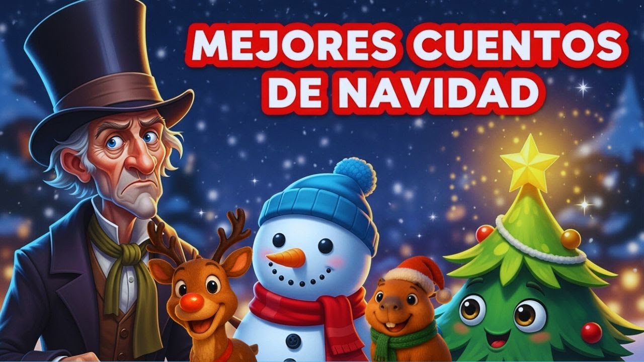 🎄✨ CUENTOS NAVIDEÑOS | SCROOGE un cuento de navidad, OLAF el muñerco de nieve y muchos cuentos más