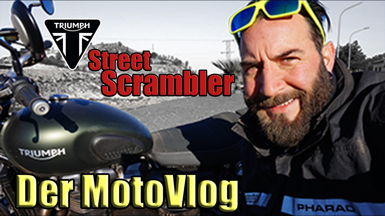 TRIUMPH Street Scrambler 2017// MotoVlog mit Jens kuck