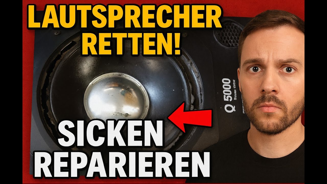 🔊 Lautsprecher retten! Q500 Power Series – Sicken selbst tauschen & reparieren