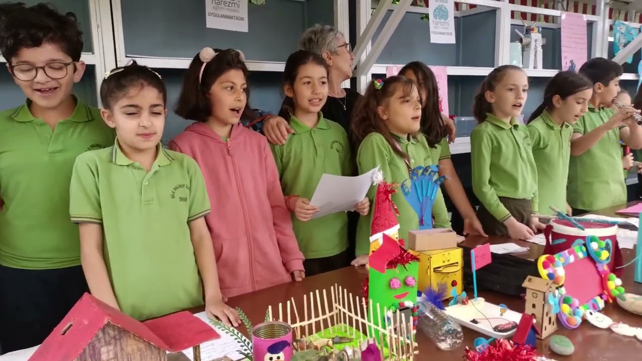 ŞİLE BALİBEY İLKOKULU 3 D SINIFI ÖĞRENCİLERİ ATMADILAR SAKLADILAR BAKIN NELER YAPTILAR