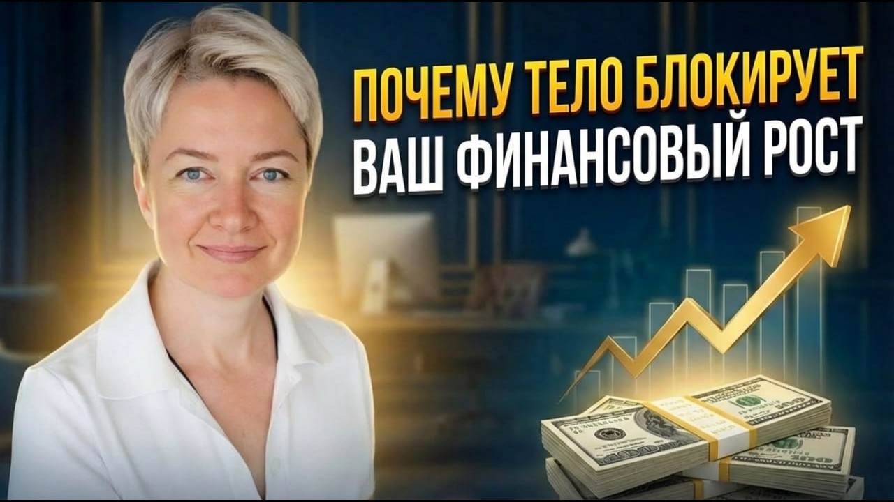 Почему тело блокирует ваш ФИНАНСОВЫЙ РОСТ | Финансовый рост через работу с бессознательным