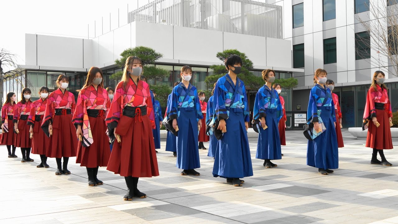 早稲田大学 東京花火 【ハヰカラ】 HICity WINTER FESTIVAL 2020 ＜14時の演舞＞