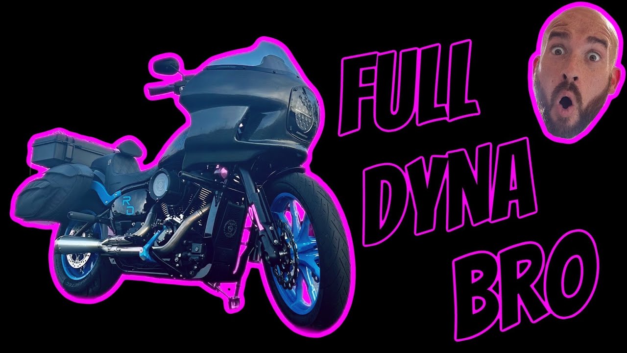 Carbon Fiber FXRT Fairing from Dominator Motorcycles INSTALL on my M8 Softail (FXLRS)