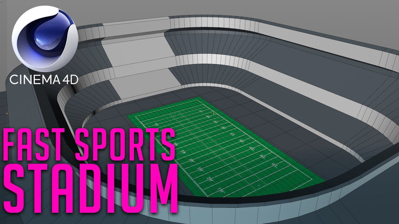 FAST C4D Sports Stadium