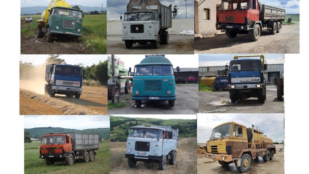 AGROPEX Sklabiná - Nákladné autá 2014 - 2022 ( Tatra, Liaz & Škoda )