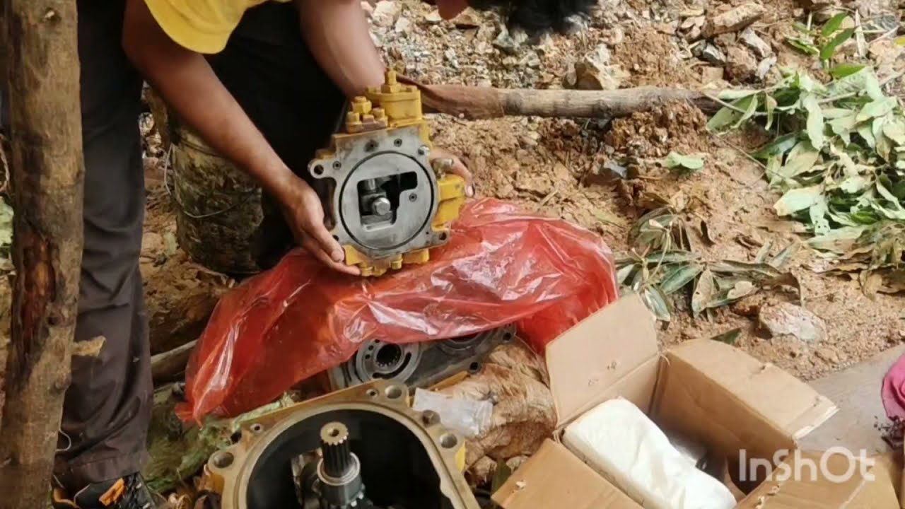 Repair of hydraulic pump of cat 320 d2