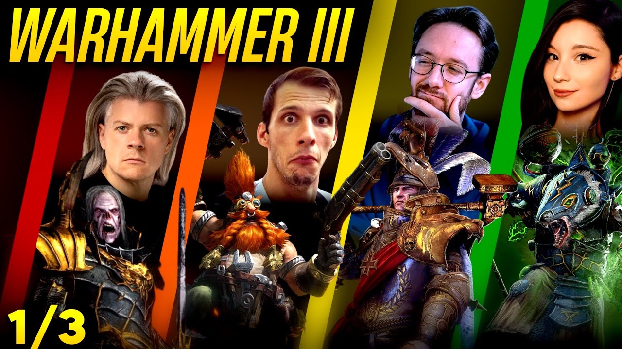 LIVE 29/04 CAMPAGNE MULTI - TOTAL WAR WARHAMMER 1/3