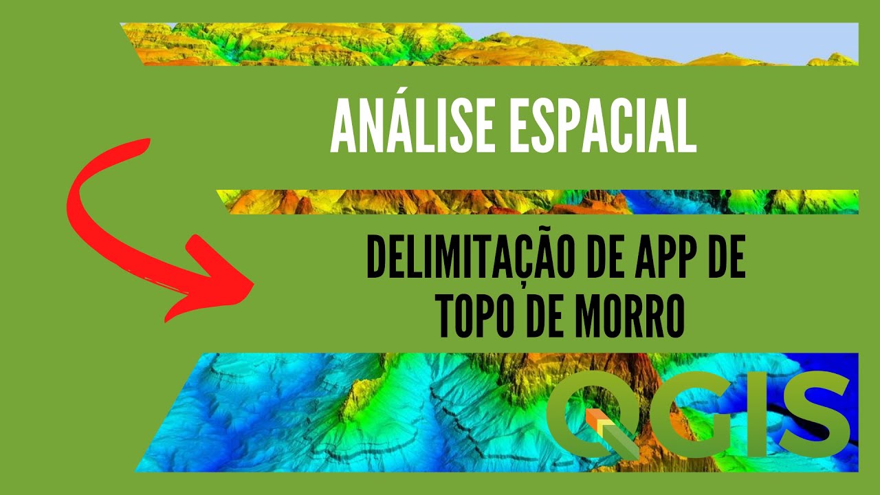 APP de Topo de Morro no Qgis [Parte 4/4] - Cálculo da declividade e aquisição das apps