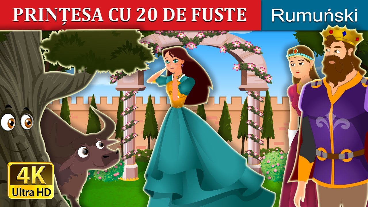 PRINȚESA CU 20 DE FUSTE | Princess With Twenty Skirts Story | @RomanianFairyTales