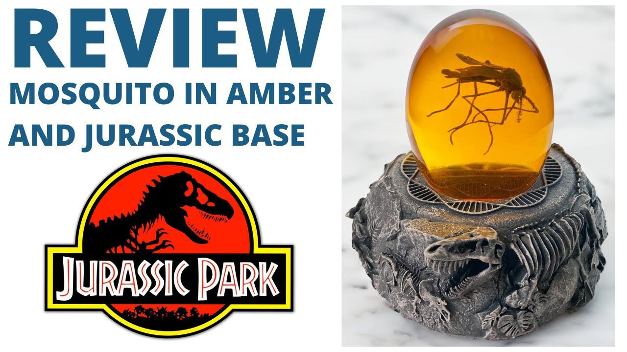 Mosquito in Amber and Jurassic Base