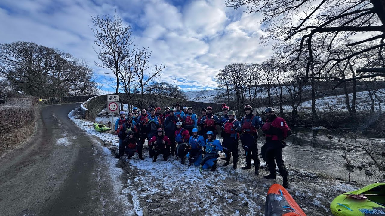 WW Kayaking River Lune, Lakes weekend Stockton and thornaby canoe club