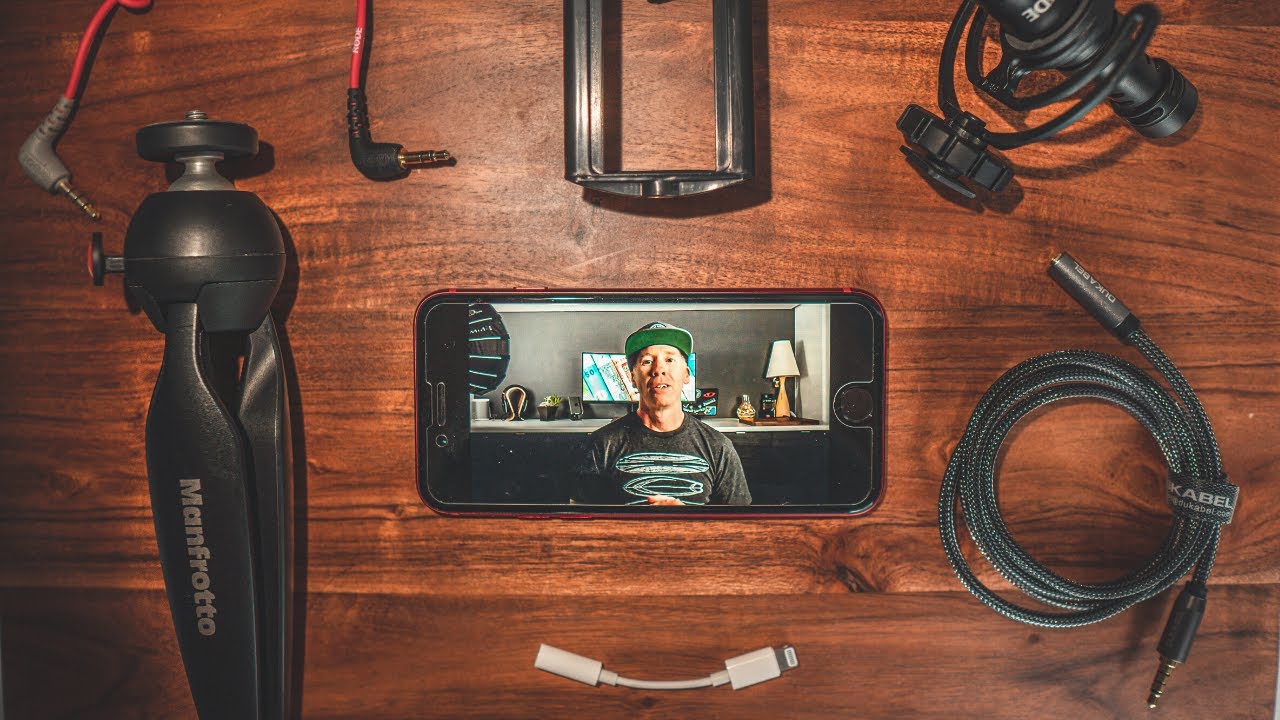 How to film with iPhone SE 2020 |  Youtube Studio