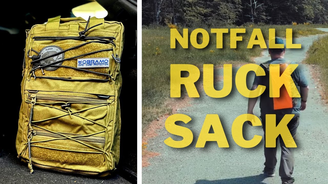 Mein NOTFALLRUCKSACK fürs AUTO - Tasmanian Tiger Survival Pack