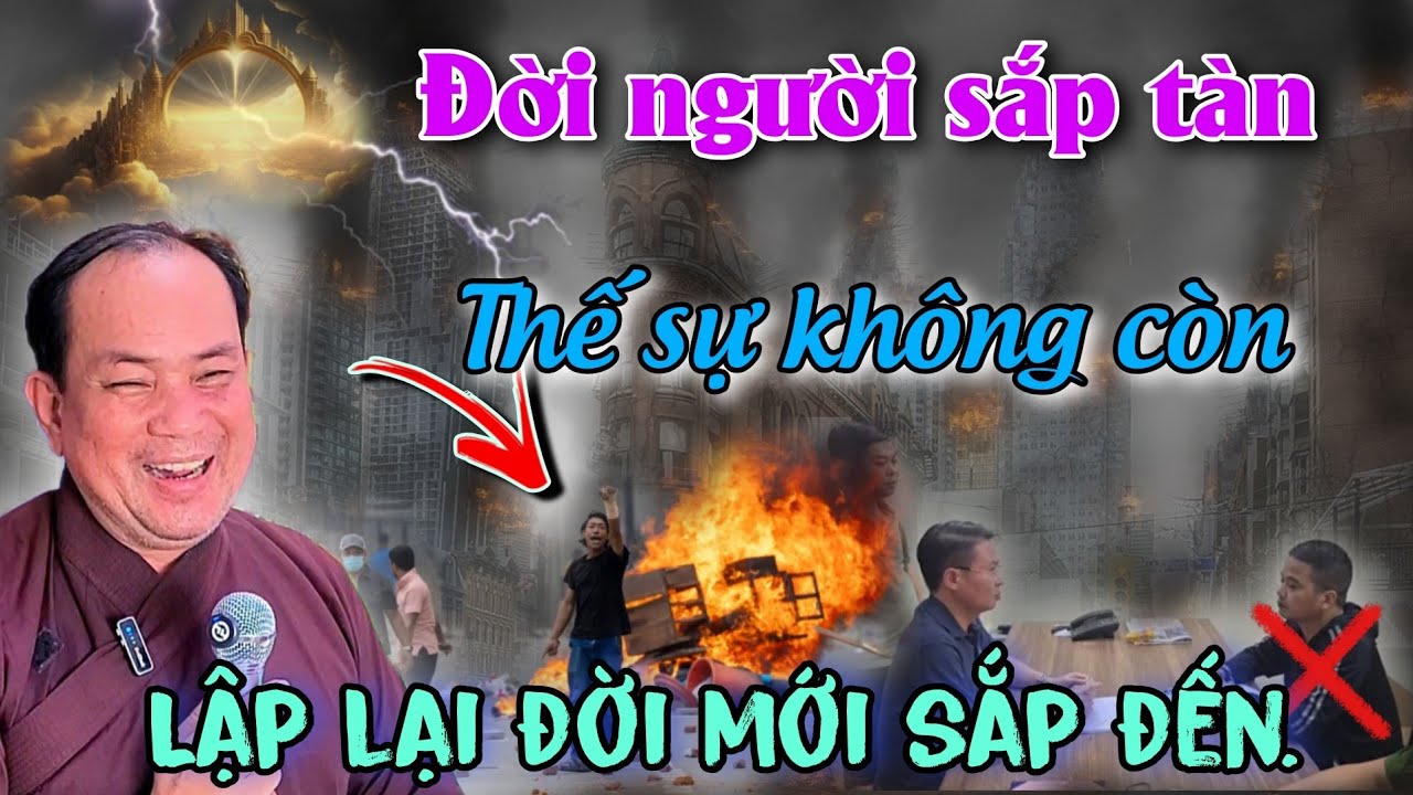 🙏Đời người sắp tàn💢 Lập lại đời mới sắp đến🛑 Thầy đã tiên tri hết rồi. Chú Út Hậu.