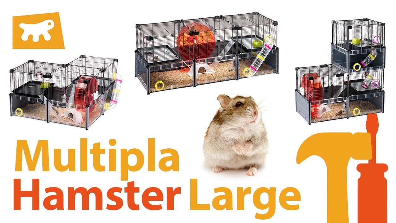MULTIPLA HAMSTER LARGE by Ferplast - Assembly Tutorial