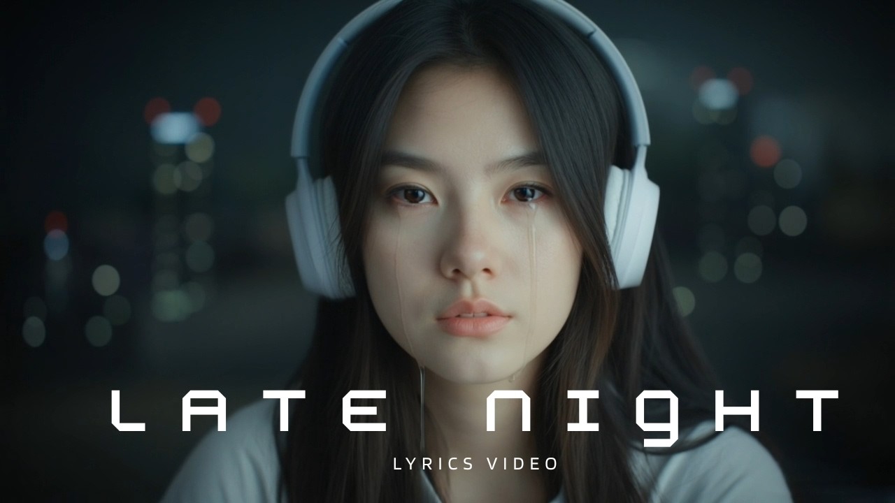 Alone with My Thoughts | Soft Sad R&B (Official Video Lyrics)